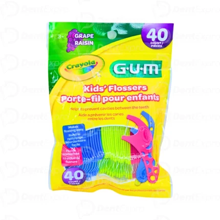 Flossers Crayola GUM C/40 Piezas