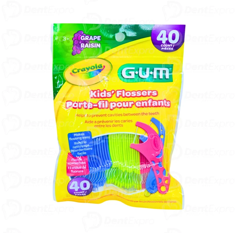 Flossers Crayola GUM C/40 Piezas