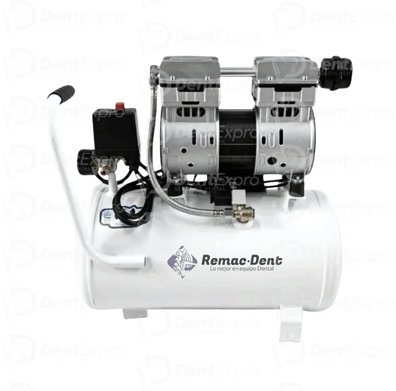 Compresor Libre de Aceite 30 Lts 1HP Remac Dent Ramvo